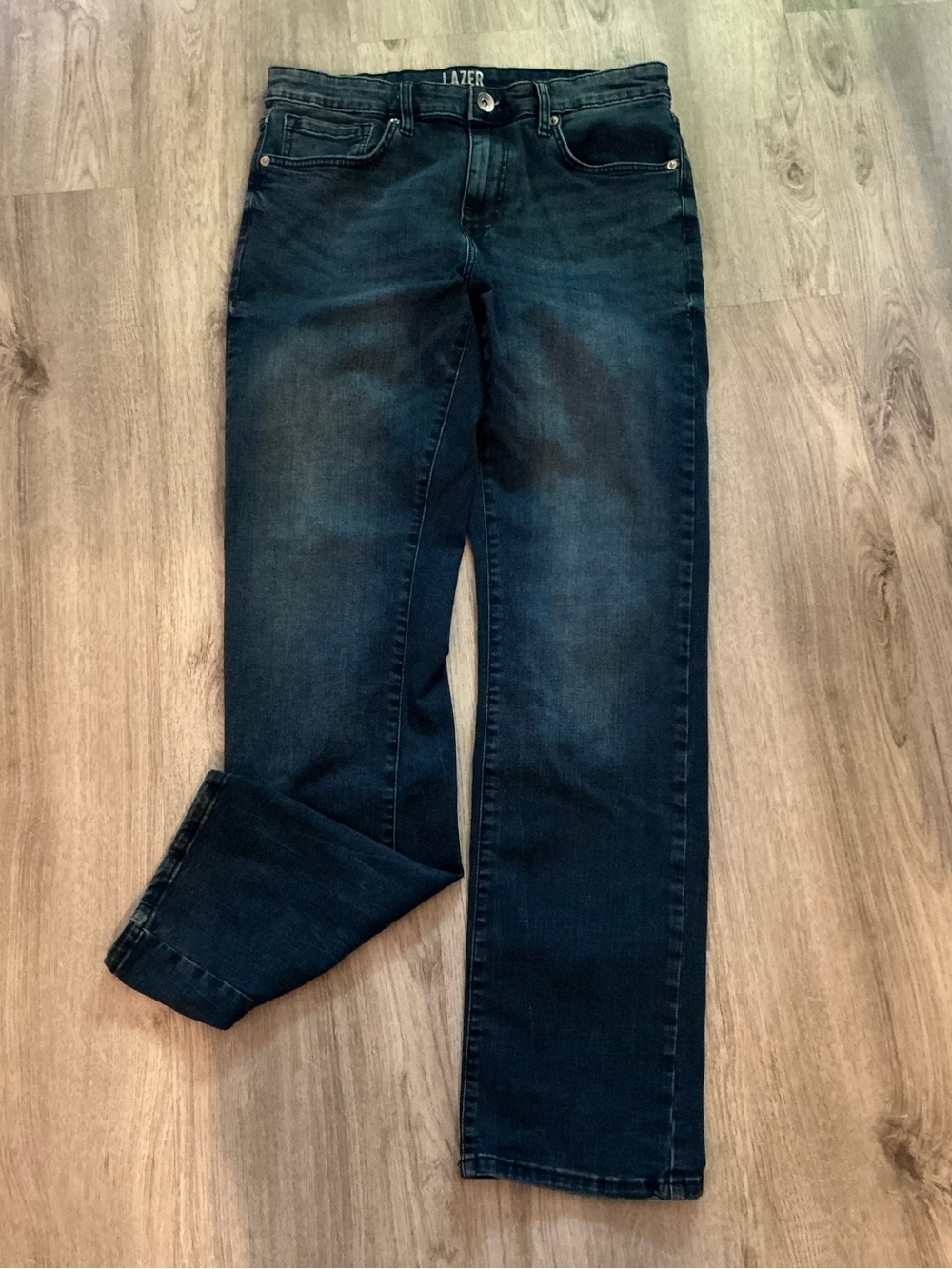 Men’s Straight Jeans - Dark Blue. 31x32